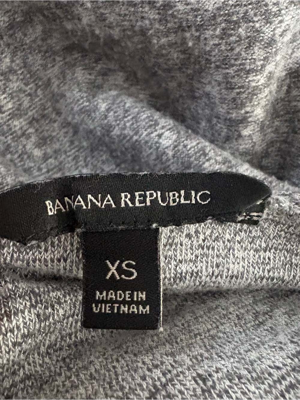 Women’s XS Banana Republic Grey Sweater Medium Soft Work Cozy Preppy Fall - Picture 4 of 7